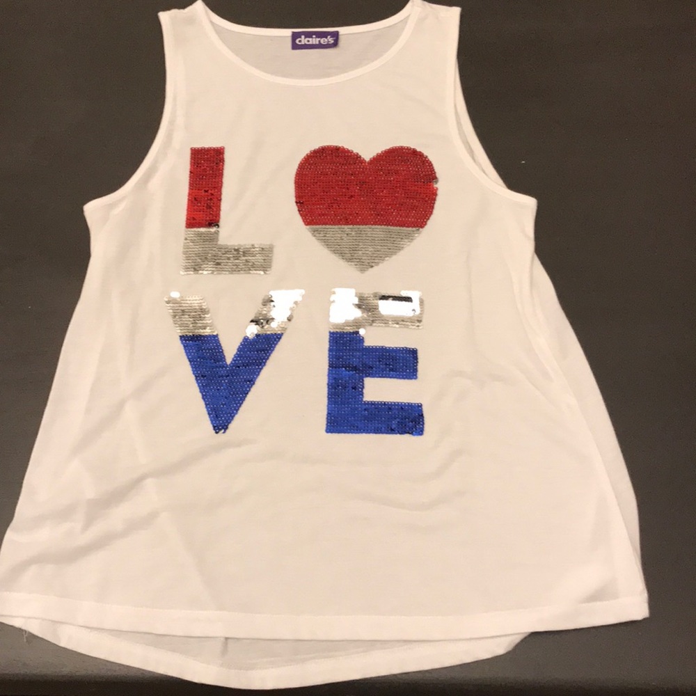 White love tank top